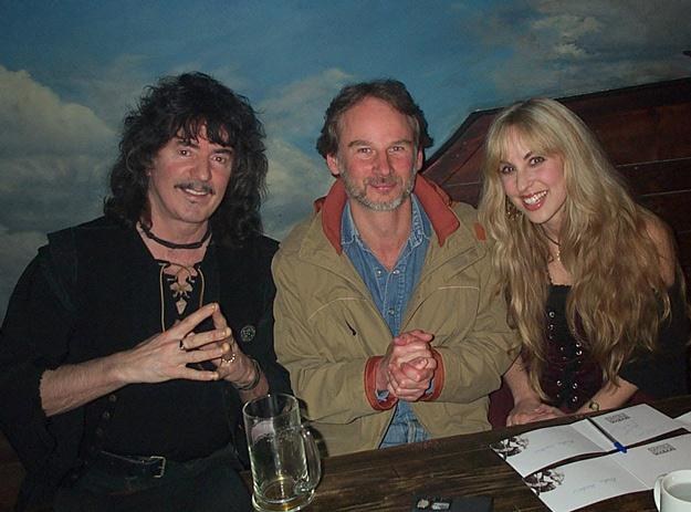 Ritchie Blackmore, Candice Night i nasz przewodnik rockowy - fot. archiwum autora /