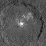 RMF 24: Zobacz białe plamy na Ceres dokładnie, jak nigdy dotąd