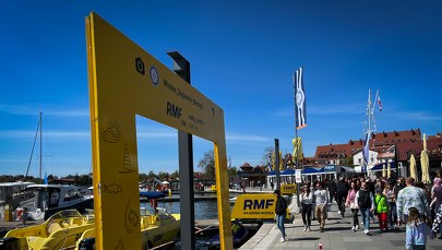 RMF FM w Wiosce Żeglarskiej w Mikołajkach! Rozpoczęliśmy sezon