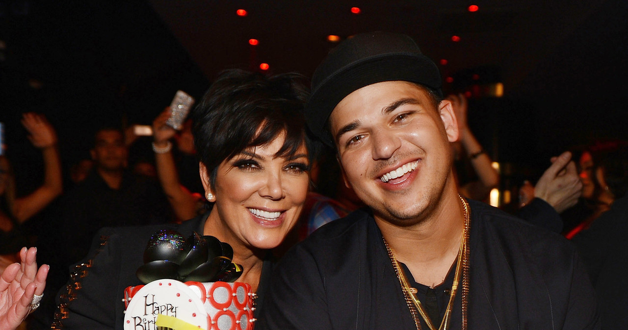 Rob Kardashian i Kris Jenner /Denise Truscello/WireImage /Getty Images