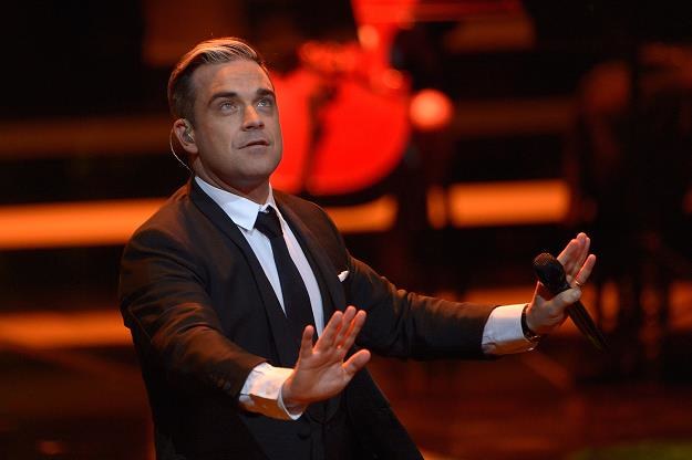 Robbie Williams: "Ciasto? Nie, dziękuję" /Getty Images/Flash Press Media