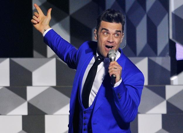 Robbie Williams w swoim żywiole - fot. Matt Kent /Getty Images/Flash Press Media