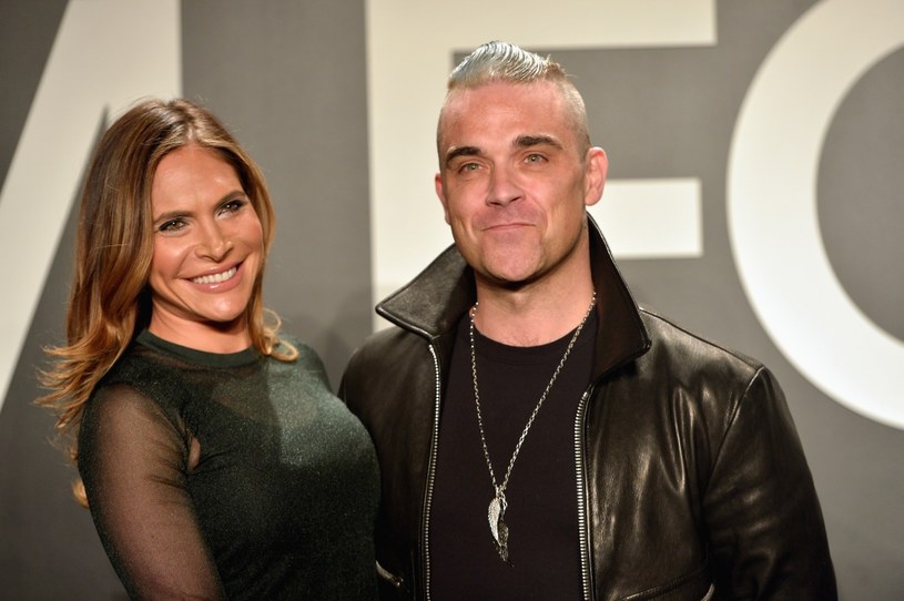 Robbie Williams z żoną /Charley Gallay /Getty Images