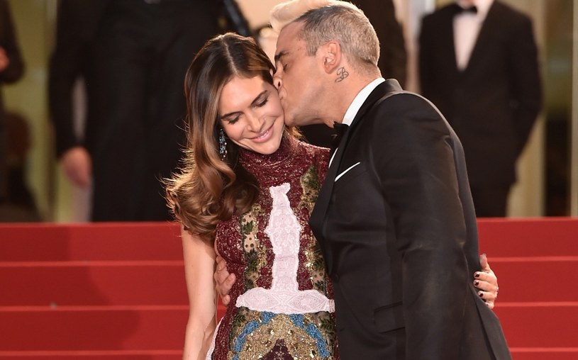 Robbie Williams z żoną /Pascal Le Segretain /Getty Images