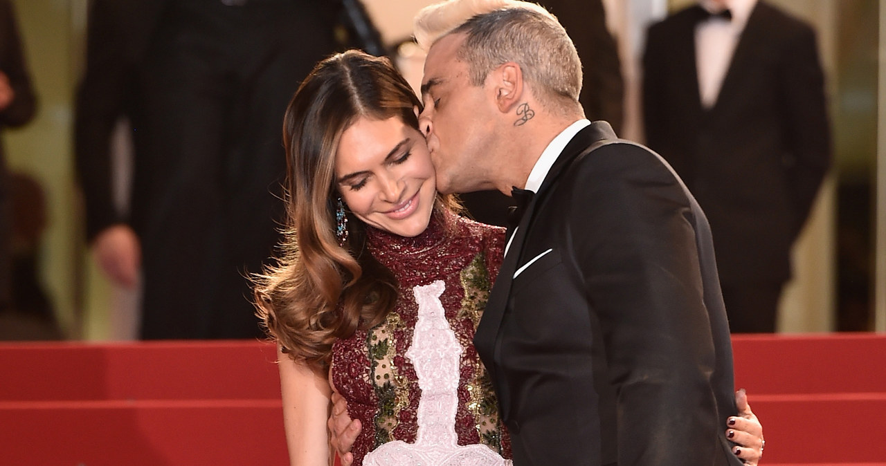 Robbie Williams z żoną /Pascal Le Segretain /Getty Images