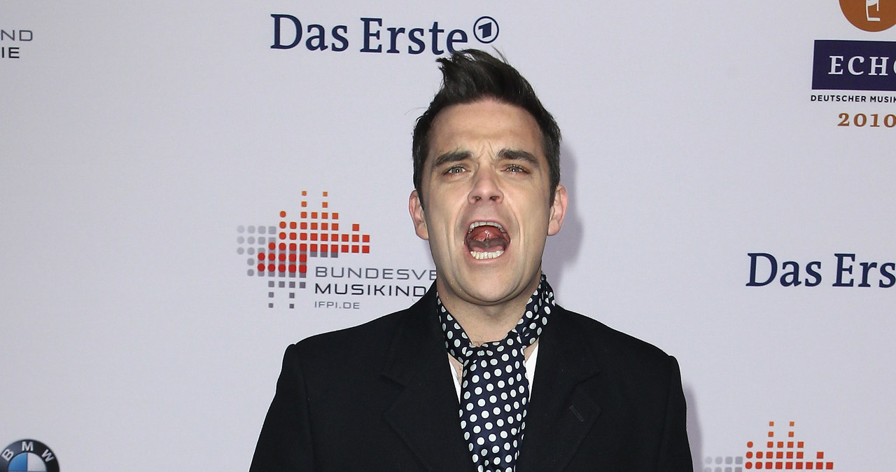 Robbie Williams /- /Getty Images