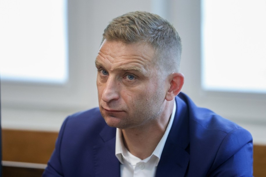 Robert Bąkiewicz dziekuje prezydentowi za ułaskawienie /Rafał Guz /PAP