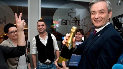 Robert Biedroń obiecuje Słupskowi skromną prezydenturę. "Przesiądę się z limuzyny na rower"