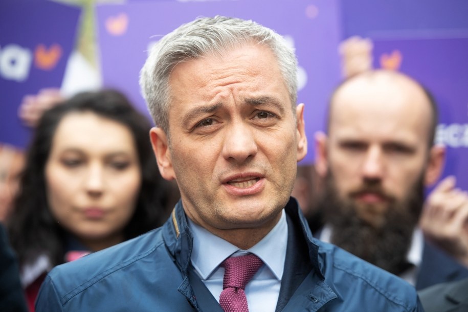 Robert Biedroń /	Grzegorz Michałowski   /PAP