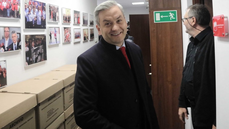 Robert Biedroń /	Wojciech Olkuśnik /PAP