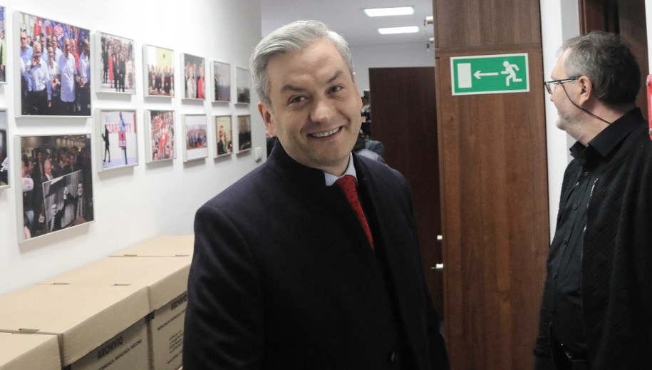 Robert Biedroń /	Wojciech Olkuśnik /PAP