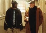 Robert Brown i Sean Connery w "Finding Forrester" /