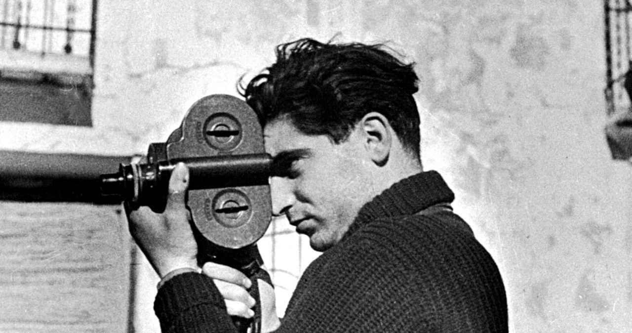 Robert Capa podczas wojny w Hiszpanii /Gerda Taro /Wikimedia