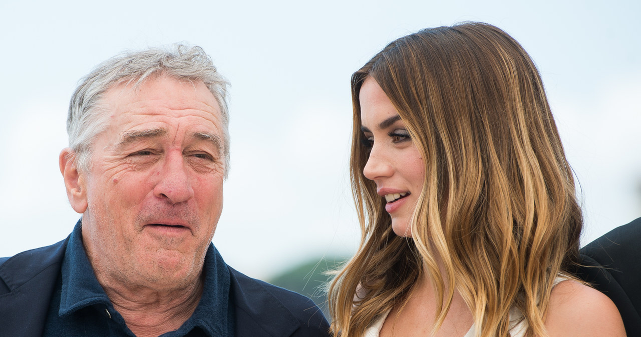 Robert De Niro i Ana de Armas na premierze "Kamiennych pięści" /Samir Hussein/WireImage /Getty Images