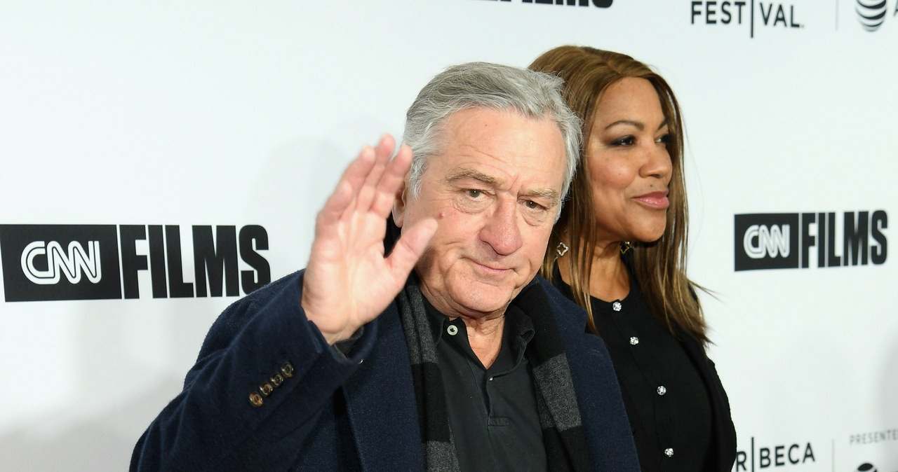 Robert De Niro i Grace Hightower w 2018 roku /Dimitrios Kambouris /Getty Images