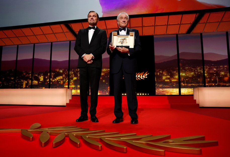 Robert De Niro z Honorową Złotą Palmą /PAP/EPA/GUILLAUME HORCAJUELO /PAP/EPA