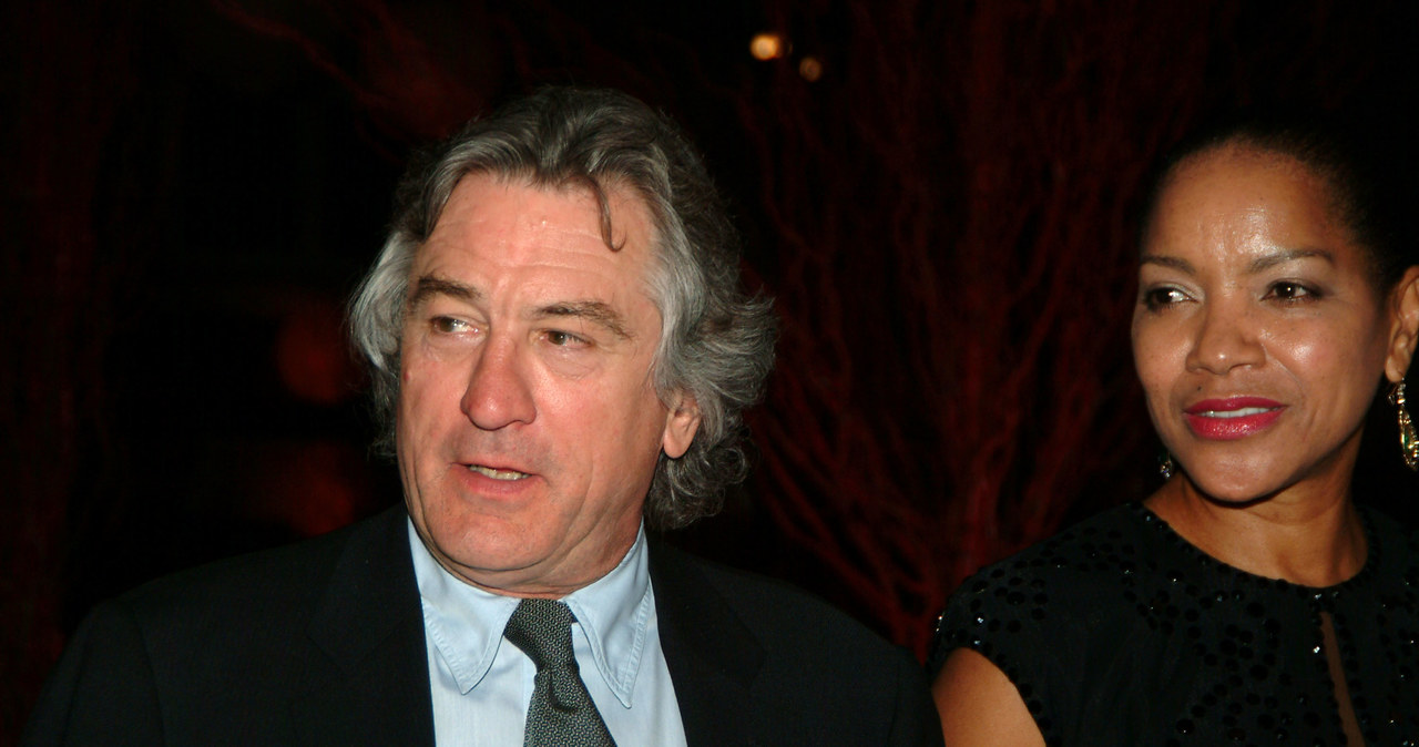 Robert de Niro z żoną /Desiree Navaro /Getty Images