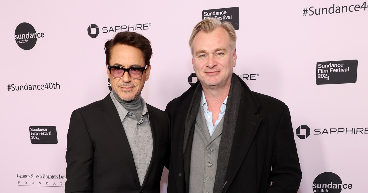 Robert Downey Jr. i Christopher Nolan /Matt Winkelmeyer / Staff /Getty Images