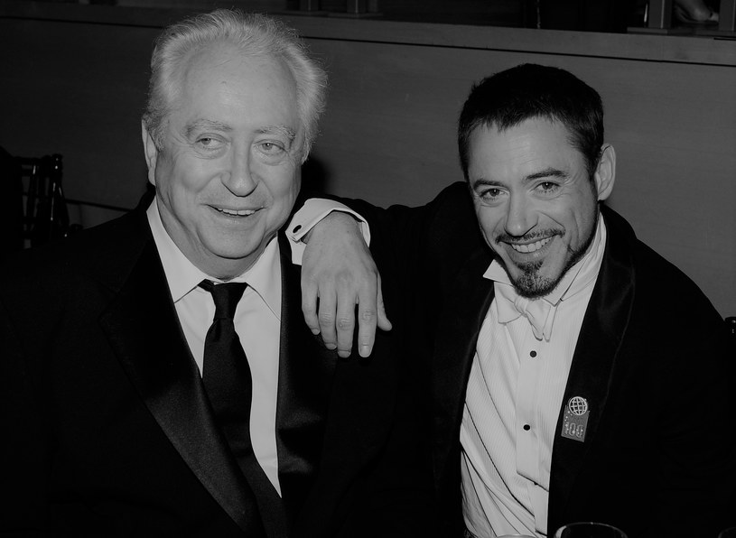 Robert Downey Sr. ze swoim synem /Getty Images