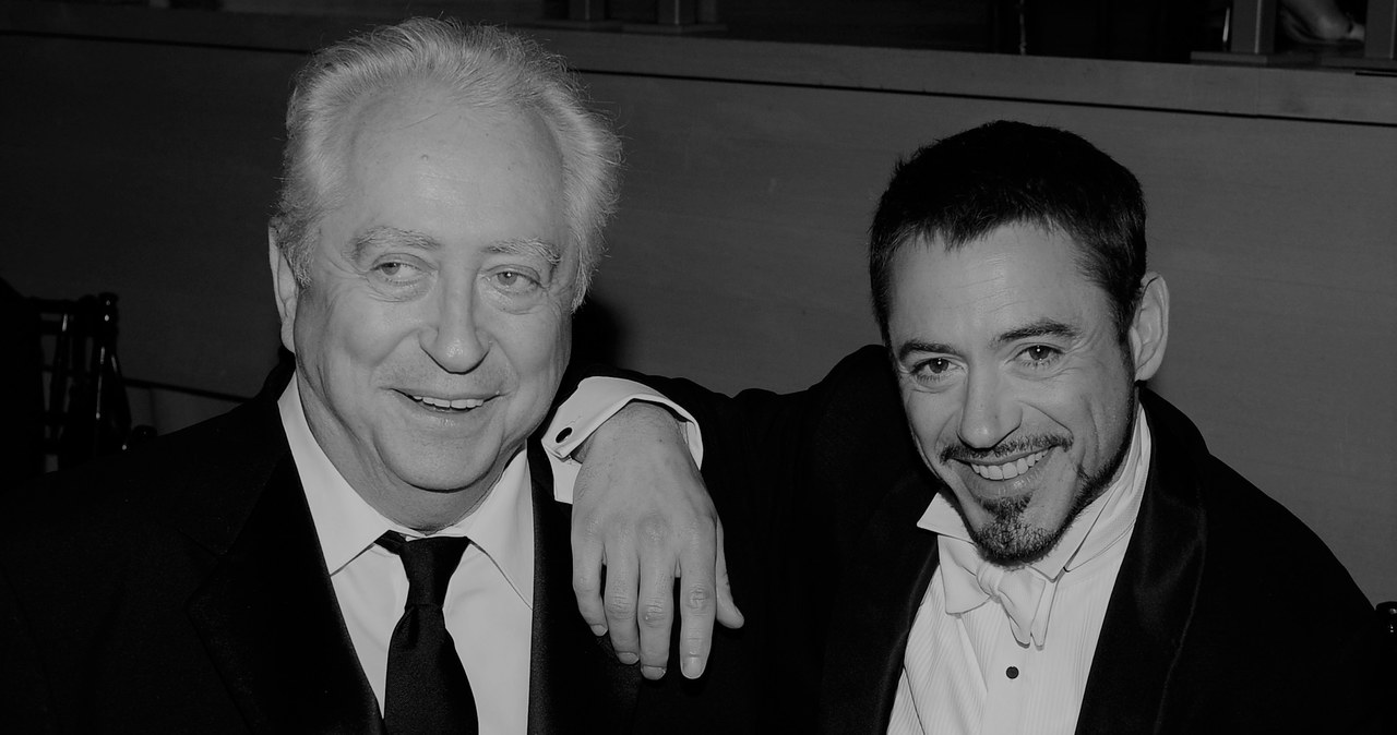 Robert Downey Sr. ze swoim synem /Getty Images