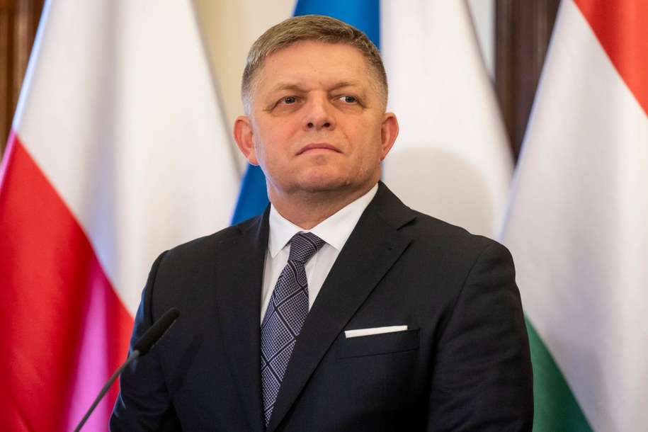 Robert Fico /Ondrej Deml /PAP/EPA