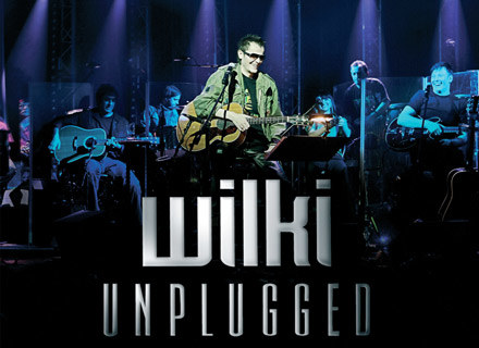 Robert Gawliński (Wilki) na okładce płyty "MTV Unplugged" /