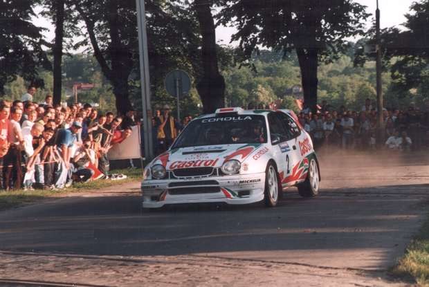 Robert Gryczyński w Toyocie Corolli / kliknij /INTERIA.PL