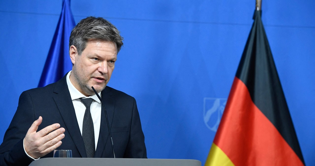 Robert Habeck, minister gospodarki i wicekanclerz Niemiec /AFP