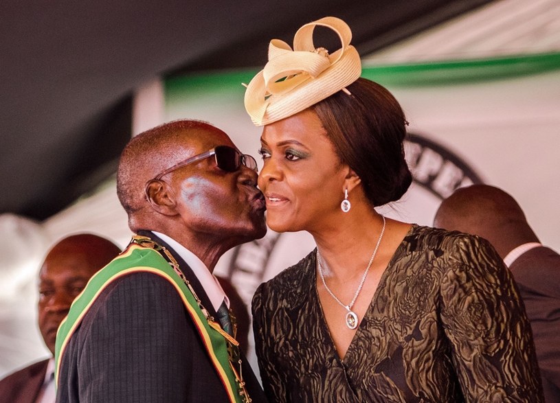 Robert i Grace Mugabe /- /East News