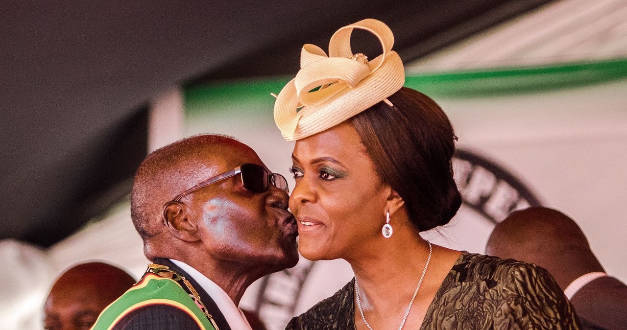 Robert i Grace Mugabe /- /East News