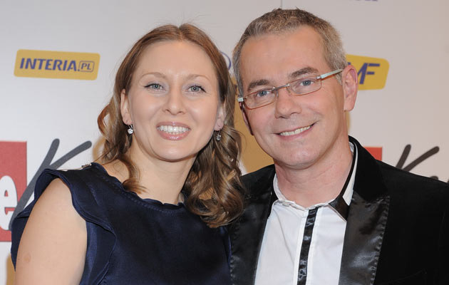 Robert Janowski z żoną, fot. Andras Szilagyi &nbsp; /MWMedia