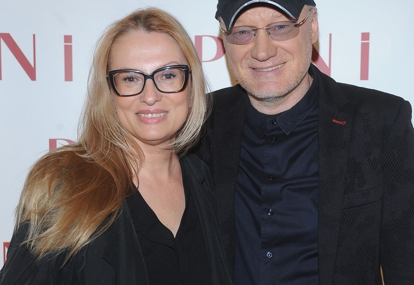 Robert Janson z żoną Beatą /Andras Szilagyi /MWMedia