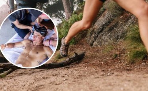 Robert Karaś robi przerwę na trasie morderczego biegu. "Leczy rany" 