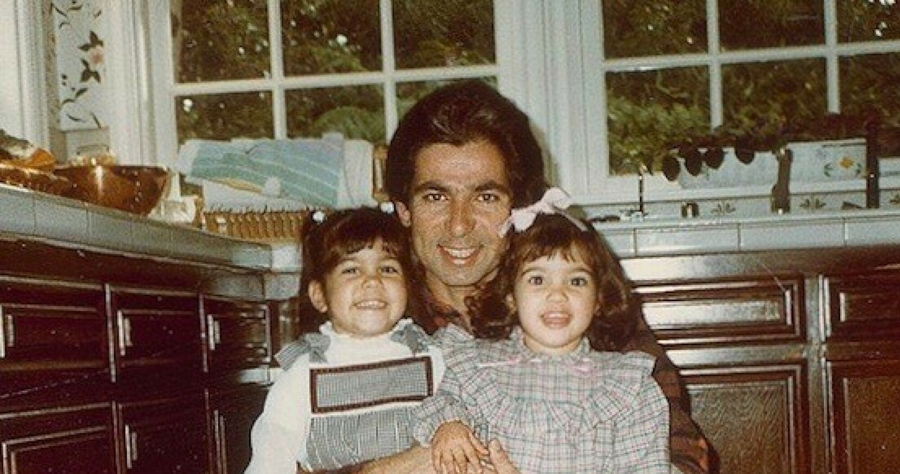 Robert Kardashian z córkami /Instagram/BEEM /East News