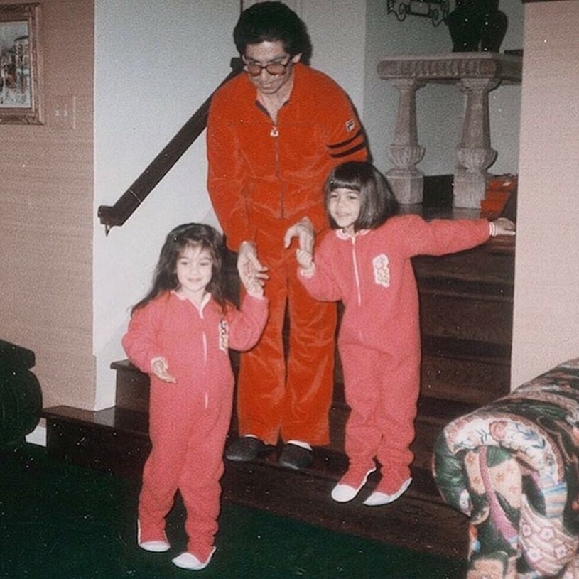 Robert Kardashian z córkami /Instagram/BEEM /East News