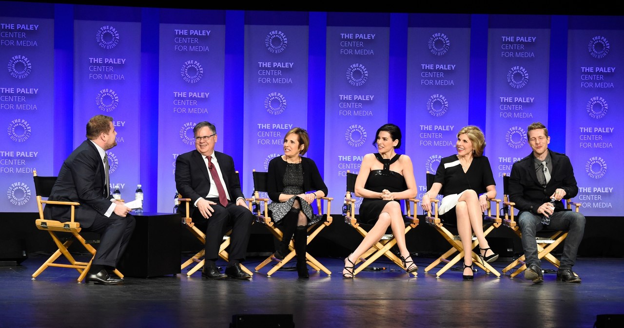 Robert King, Michelle King, Julianna Margulies, Christine Baranski i Matt Czuchry podczas Paley Center for Media 2015 /Frazer Harrison /Getty Images