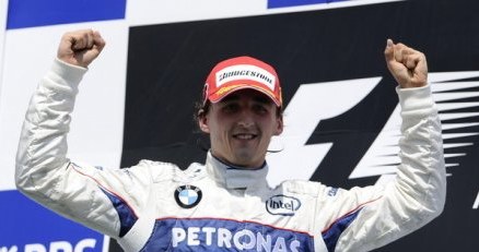 Robert Kubica - człowiek sukcesu /AFP