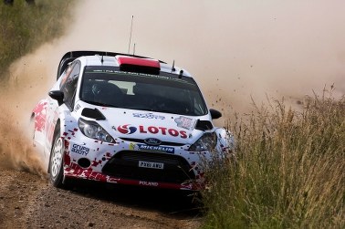 Robert Kubica dachował na Rajdzie Polski