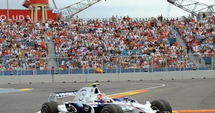 Robert Kubica dobrze spisuje się przed GP Europy /AFP