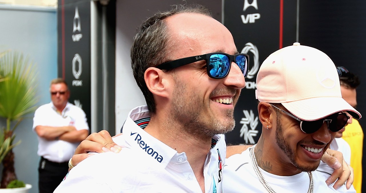 Robert Kubica i Lewis Hamilton /Getty Images