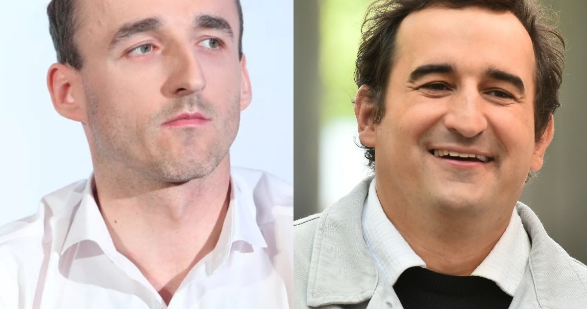 Robert Kubica i Michał Koterski /MW Media /Reporter