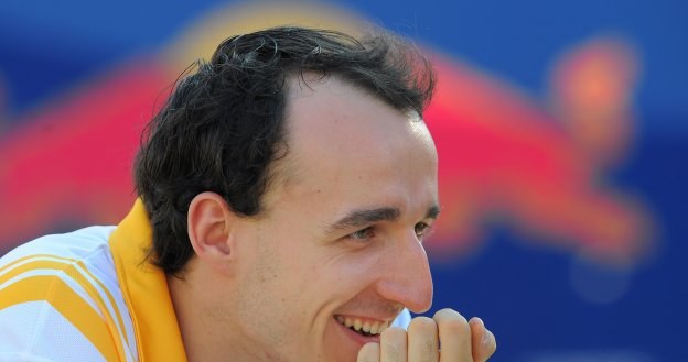 Robert Kubica ma powody do zadowolenia /AFP