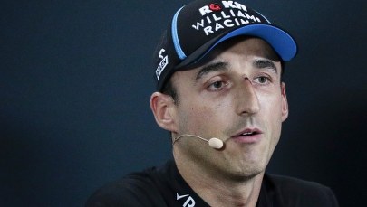 Robert Kubica na końcu stawki podczas treningu w Singapurze