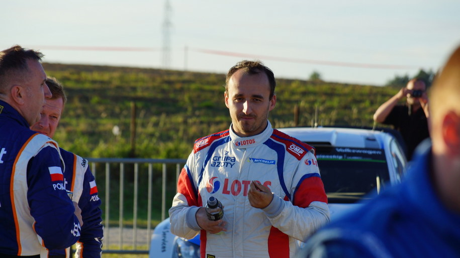 Robert Kubica na Rajdzie Polski /Michał Dukaczewski /RMF FM