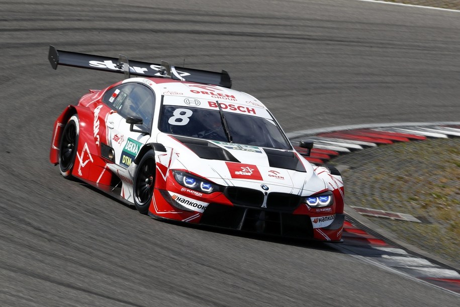 Robert Kubica na torze Nürburgring /Juergen Tap /PAP/DPA