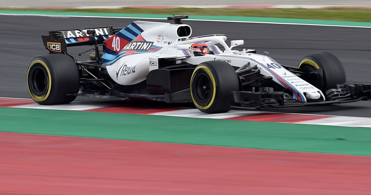 Robert Kubica na torze pod Barceloną /AFP