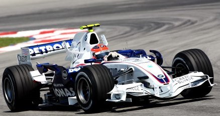 Robert Kubica na torze Sepang /AFP