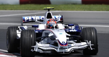 Robert Kubica na torze w Montrealu /AFP