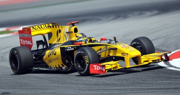 Robert Kubica na torze w Szanghaju /AFP