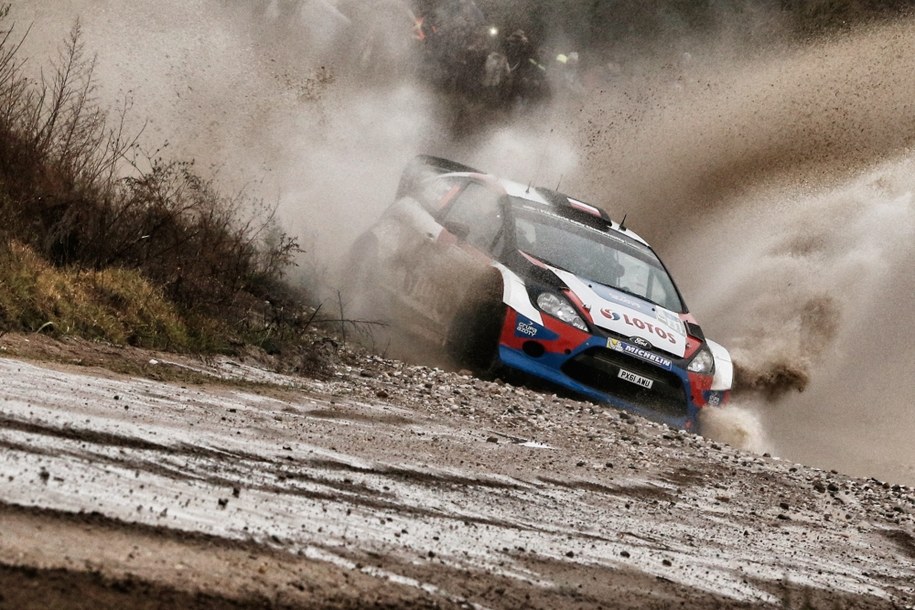 Robert Kubica na trasie Rajdu Argentyny /Andre Lavadinho/Panoramic /PAP